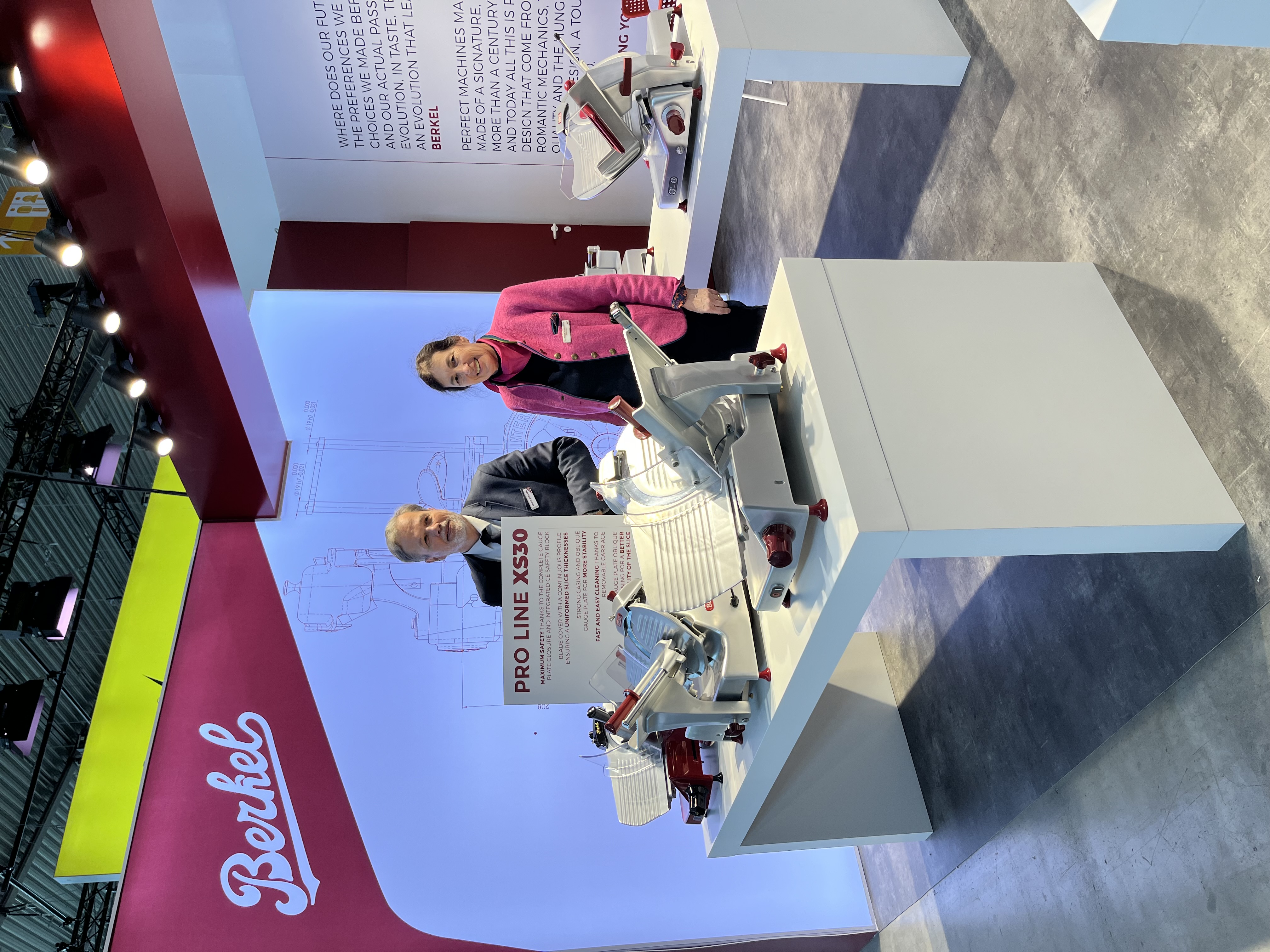  Intergastra Messe Stand 2024 mit Berkel Professional 