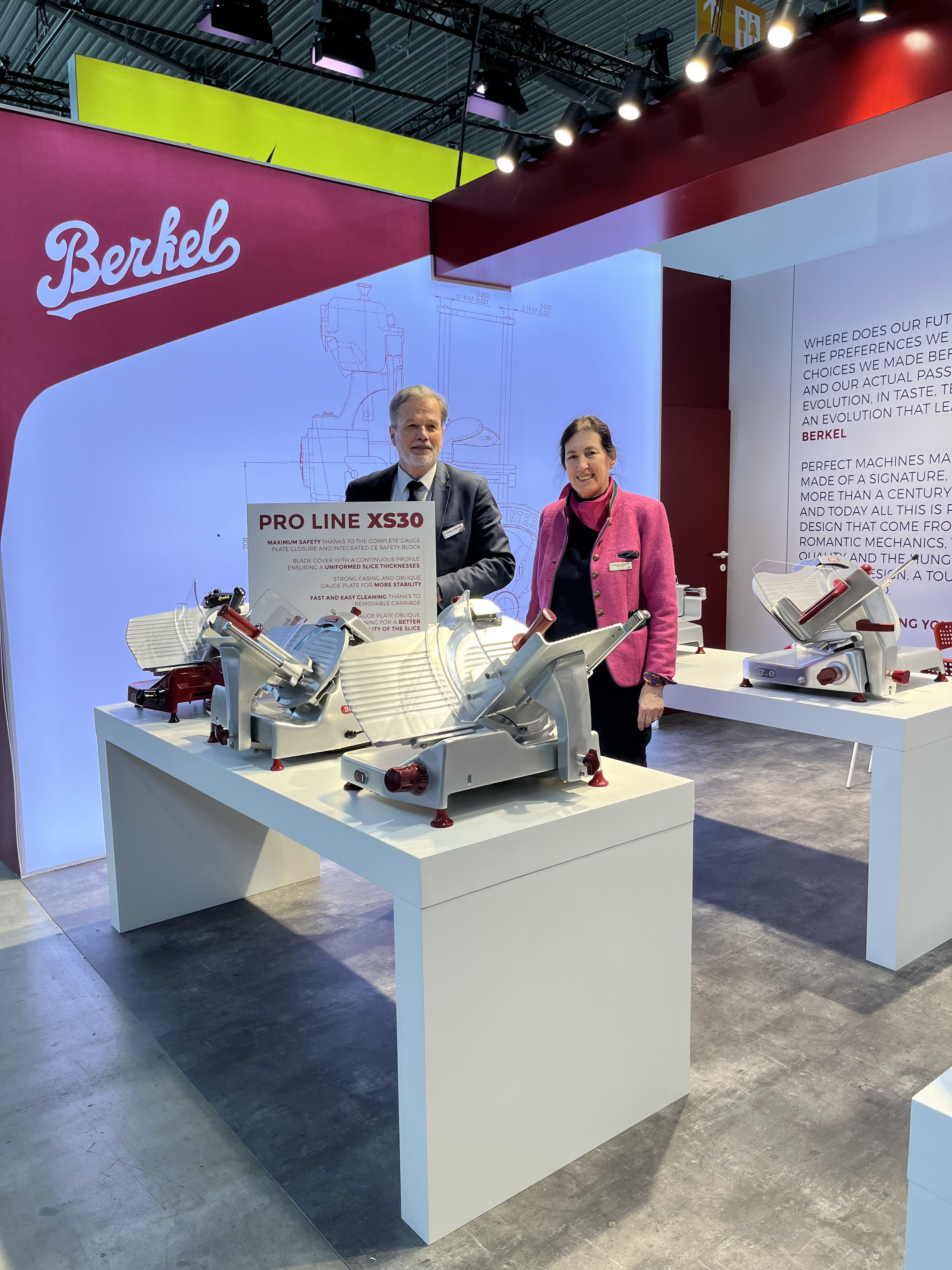  Intergastra Messe Stand 2024 mit Berkel Professional 